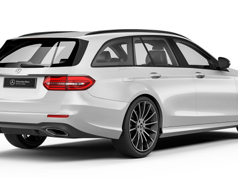 Mercedes-Benz E-Class Estate AMG Line 2022 3D Model