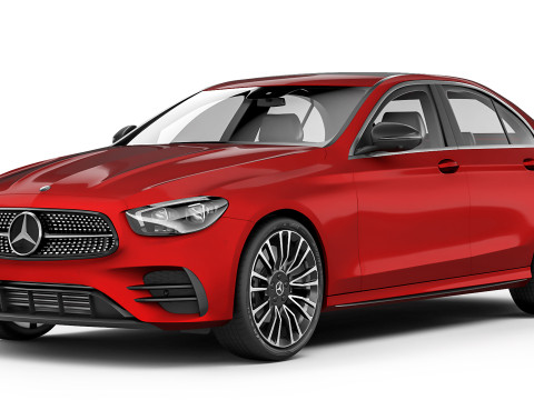 Mercedes-Benz E-Class AMG Line 2021 3D Model