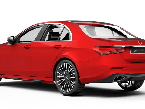 Mercedes-Benz E-Class AMG Line 2021 Modello 3D