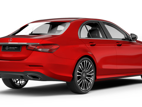 Mercedes-Benz E-Class AMG Line 2021 Modello 3D