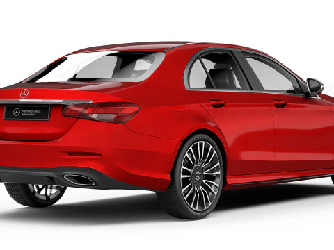 Mercedes-Benz E-Class AMG Line 2021 3D Model