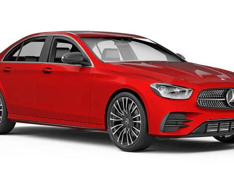 Mercedes-Benz E-Class AMG Line 2021 3D Model