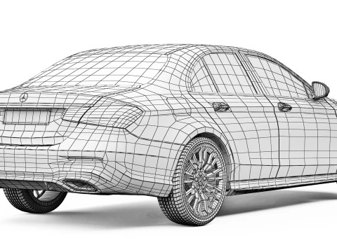 Mercedes-Benz E-Class AMG Line 2021 3D Model