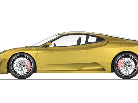Ferrari F430 2004 3D मॉडल