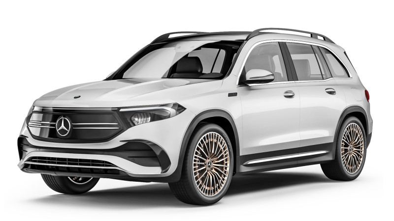 Mercedes-Benz EQB 2022 Modello 3D .c4d .max .obj .3ds .fbx .stl .blend