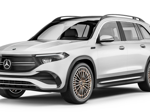 Mercedes-Benz EQB 2022 3D Model