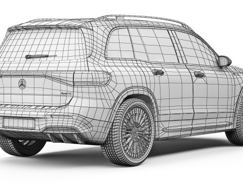 Mercedes-Benz EQB 2022 Modello 3D