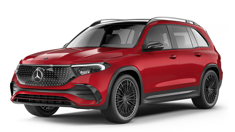 Mercedes-Benz EQB 2024 3D Model .c4d .max .obj .3ds .fbx .stl .blend 