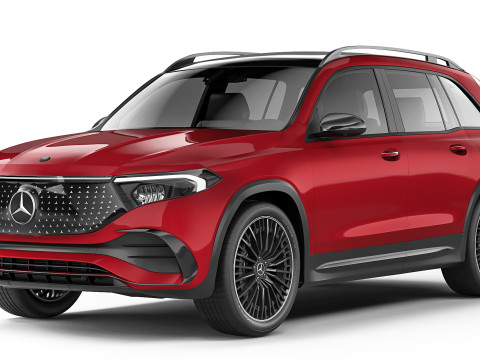 Mercedes-Benz EQB 2024 3D Модель