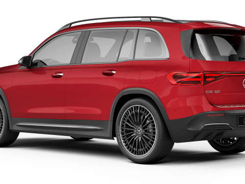 Mercedes-Benz EQB 2024 3D Model