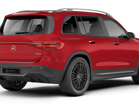 Mercedes-Benz EQB 2024 3D Model