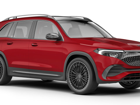 Mercedes-Benz EQB 2024 3D Model