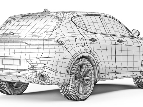 Dodge Hornet GT 2023 3D 模型