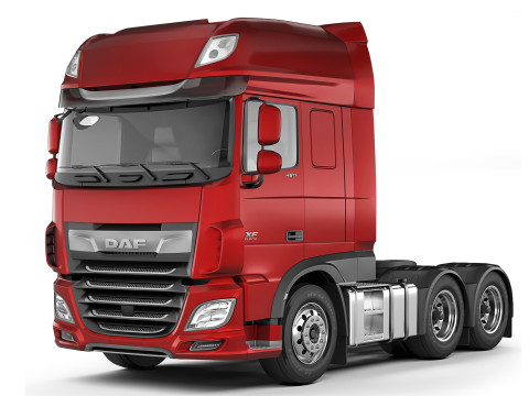 DAF XF 106 480 2018 Model 3D