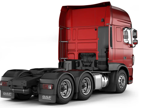 DAF XF 106 480 2018 3D Model