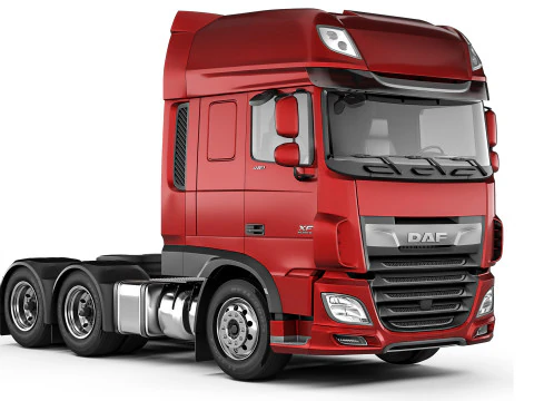 DAF XF 106 480 2018 3D Model
