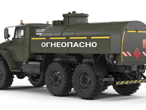 Ural 4320 ATZ-5 1998 3D Model