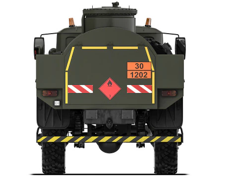 Ural 4320 ATZ-5 1998 3D Model