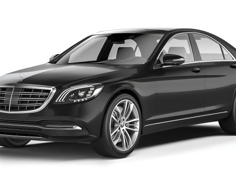 Mercedes-Benz S-Class 2018 Modelo 3D