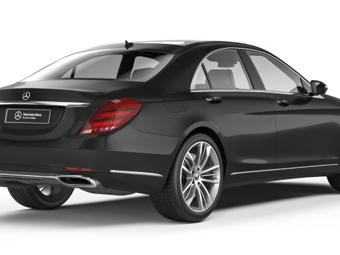 Mercedes-Benz S-Class 2018 3D Model