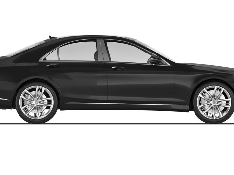 Mercedes-Benz S-Class 2018 3D Model