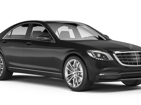 Mercedes-Benz S-Class 2018 3D Model