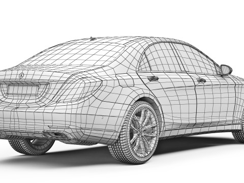 Mercedes-Benz S-Class 2018 3D Model