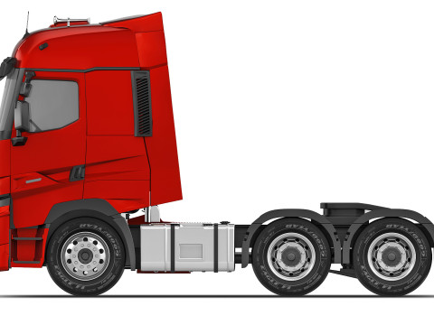 Renault T520 6x2 2022 3D 模型
