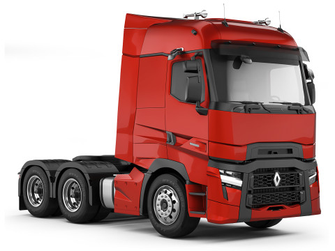 Renault T520 6x2 2022 3D 模型