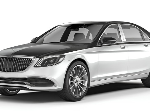 Mercedes-Benz S-Class Maybach 2019 Modelo 3D