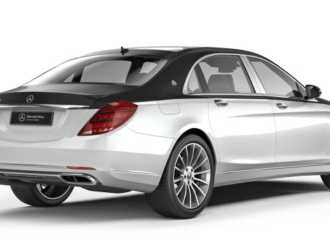 Mercedes-Benz S-Class Maybach 2019 3D Model