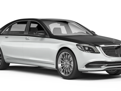 Mercedes-Benz S-Class Maybach 2019 3D Model