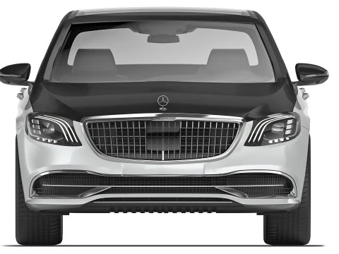 Mercedes-Benz S-Class Maybach 2019 3D Model