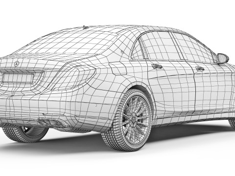 Mercedes-Benz S-Class Maybach 2019 3D 模型