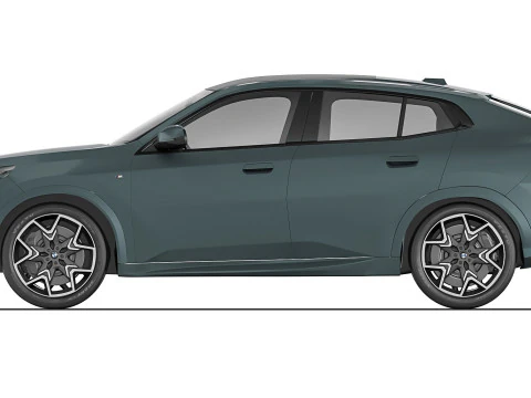 SUV car iX2 2024 3D Model