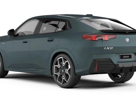 SUV car iX2 2024 3D Model