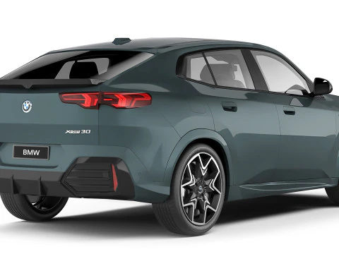 SUV car iX2 2024 3D Model