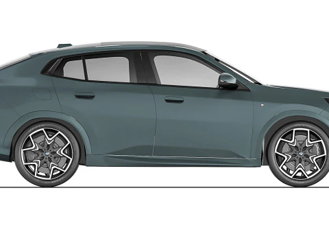 SUV car iX2 2024 3D Model