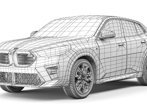 SUV X2 M35i 2024 3Dモデル