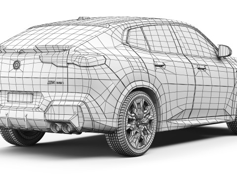 SUV X2 M35i 2024 3Dモデル