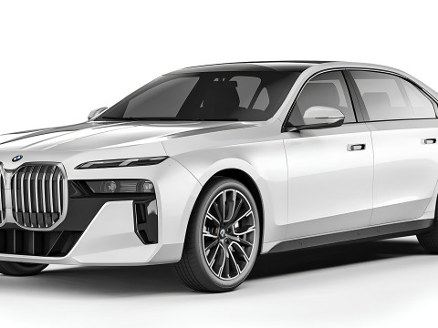 Sedan 7-Series 760i 2023 3D Модель