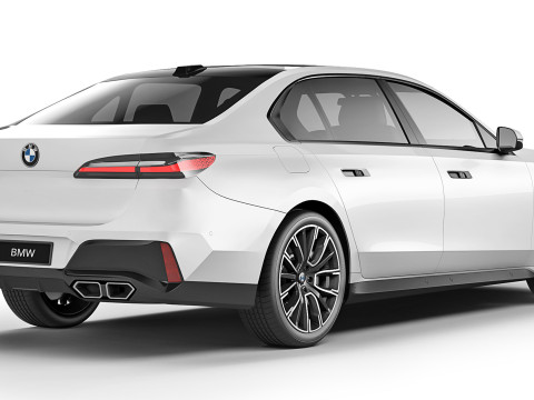 Sedan 7-Series 760i 2023 3D 모델