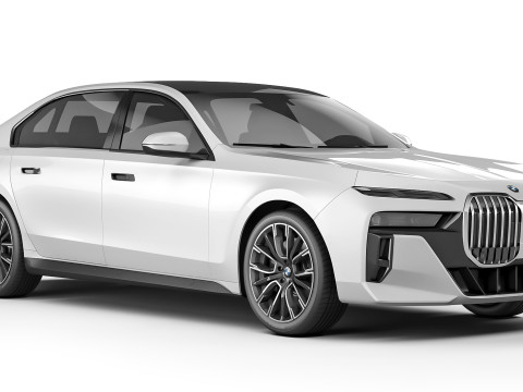 Sedan 7-Series 760i 2023 3D 모델