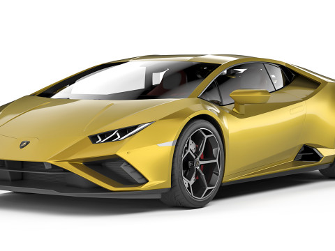 Huracan Evo RWD 2021 3D 模型