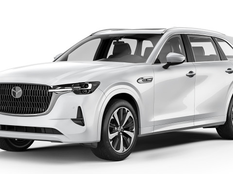 Mazda CX-80 2025 Model 3D