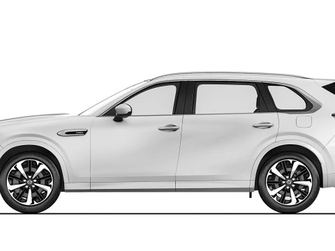 Mazda CX-80 2025 3D Model