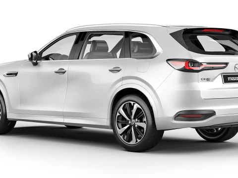 Mazda CX-80 2025 3D Model
