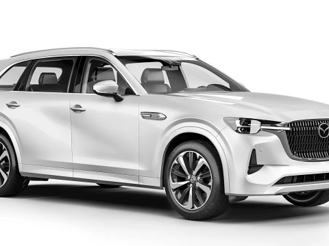 Mazda CX-80 2025 3D Model