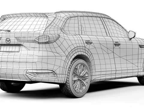 माज़दा सीएक्स-80 होमुरा 2025 3D मॉडल
