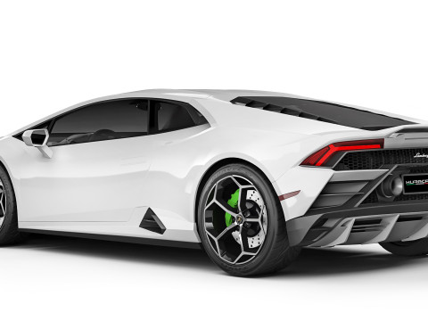 हुराकैन ईवो 2019 3D मॉडल